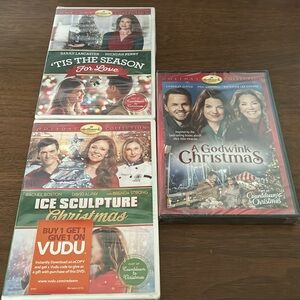 Three brand new Hallmark Christmas DVD’s